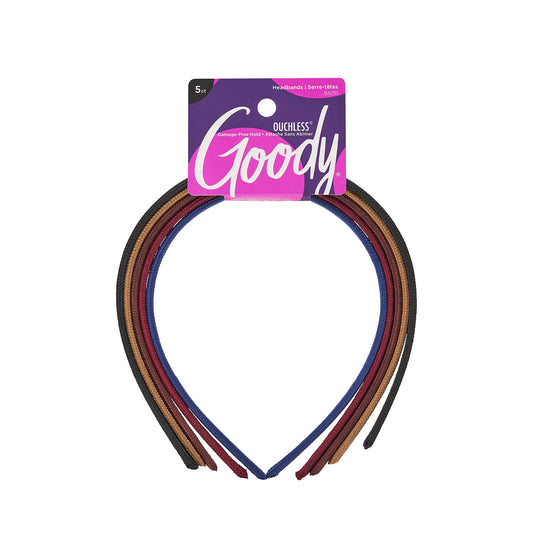Goody front packaging five-pack showing assorted colors and lightweight appeal