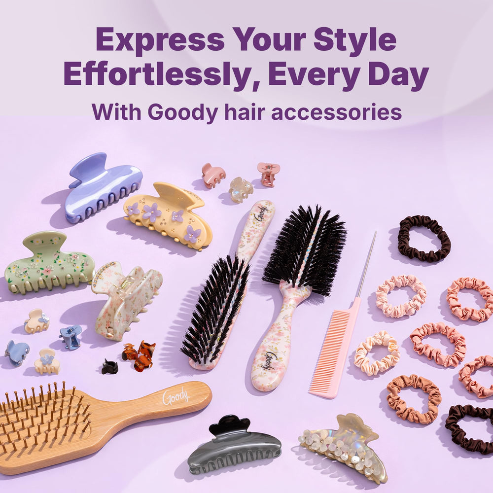 Goody mini claw in gift presentation ideal for gifting fashionable hair accessories