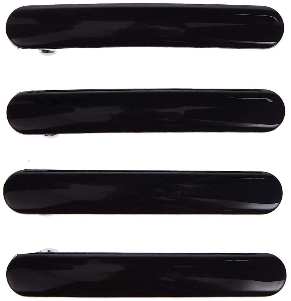 GOODY front view of 4-pack clips showing assorted colors and compact storage benefit