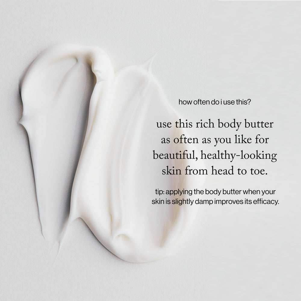 goop body butter being smoothed onto forearm to show absorption benefit