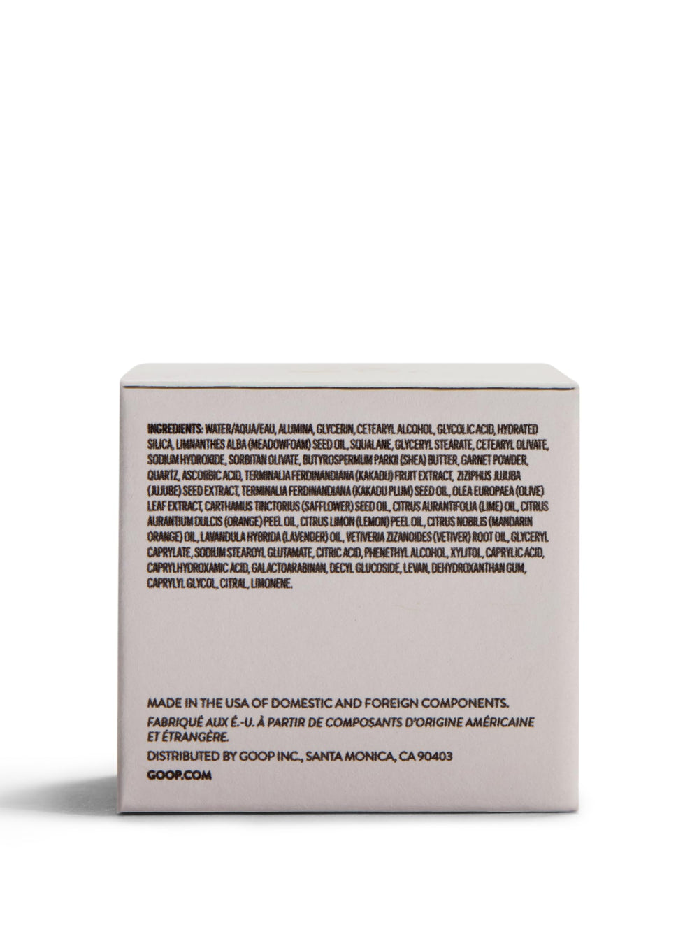 goop mini microderm swatch on skin shows instant smoothing and glow