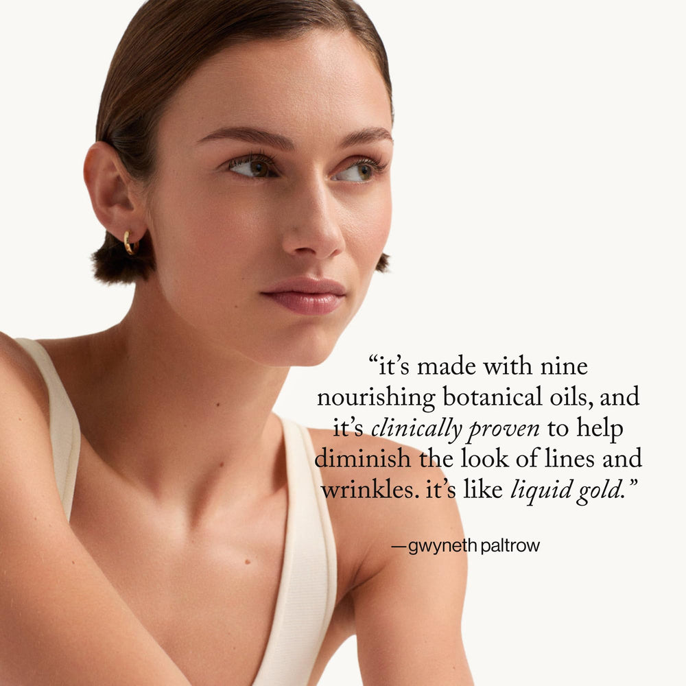 goop nutrient face oil morning sunscreen routine pairing for daily protection benefit
