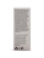 goop nutrient face oil packaging ingredient label highlighting clean formula benefits
