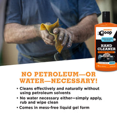 GOOP cleaning a wrench and tools to restore surface cleanliness