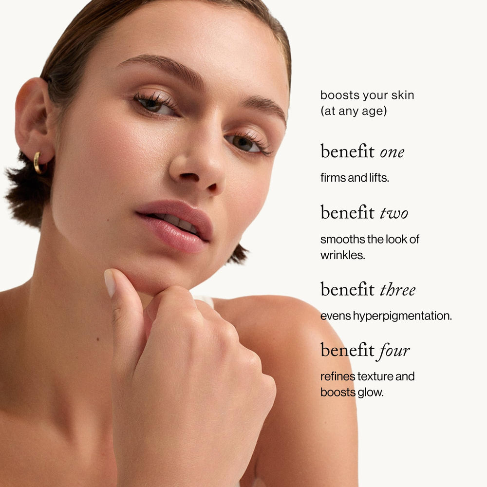 goop ingredient panel close-up highlighting peptides and ceramides