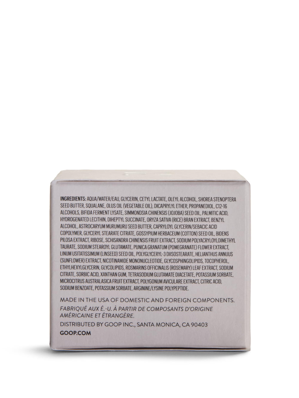 goop Youth-Boost boxed packaging conveying premium gifting and protection