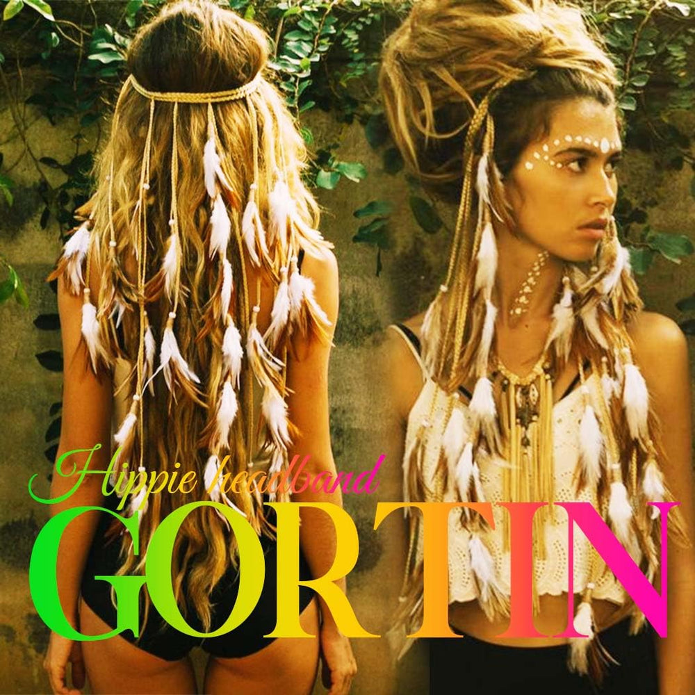 gortin side profile on model displaying wearable festival look and comfort