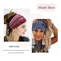 GORTIN headband beside ruler showing size and wide coverage benefit