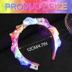 GORTIN headband worn by woman in nightclub highlighting vibrant festival appeal
