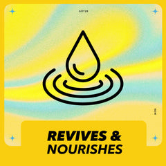 got2b ingredient label view showing argan oil and vitamin E for nourishing benefits