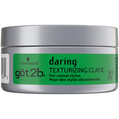 Got2B daring texturizing clay front packaging showing label and matte finish benefit