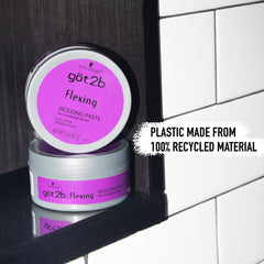 Got2B paste on fingertips ready to apply for precise styling control