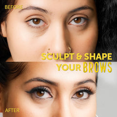 got2b brow before and after for defined brow benefit
