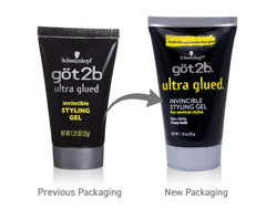 Got2B tube in hand illustrating the compact 1.25oz size for portability and easy carry