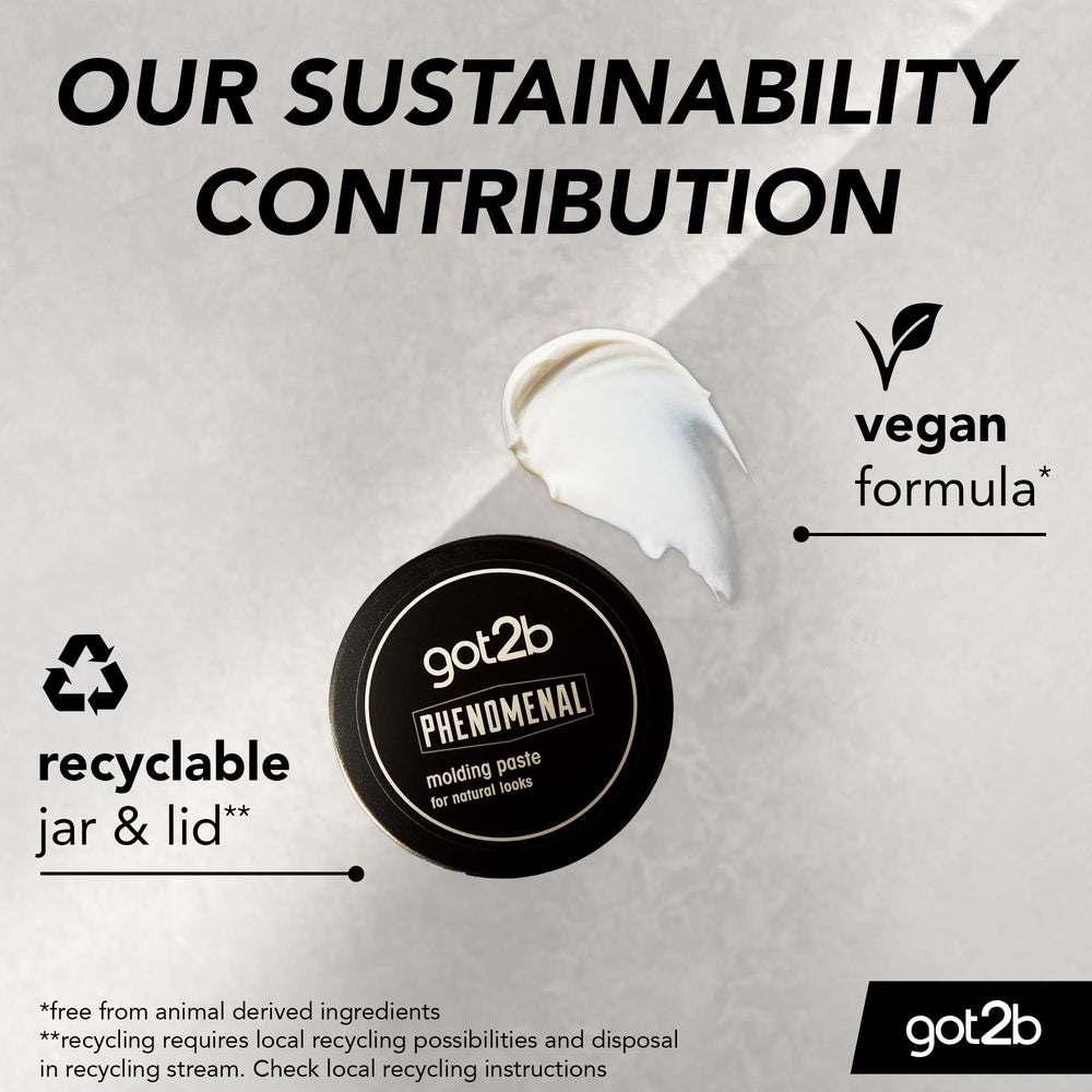 Got2B ingredients label close-up highlighting formulation benefits