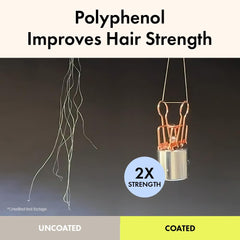 grab!ty lifestyle image of lifted, bouncy hair after use showcasing volume
