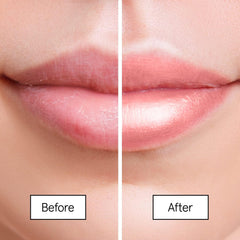 grace & stella applied on lips demonstrating glossy berry tint and hydrated appearance