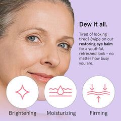 grace & stella twist-up balm stick open for easy targeted use