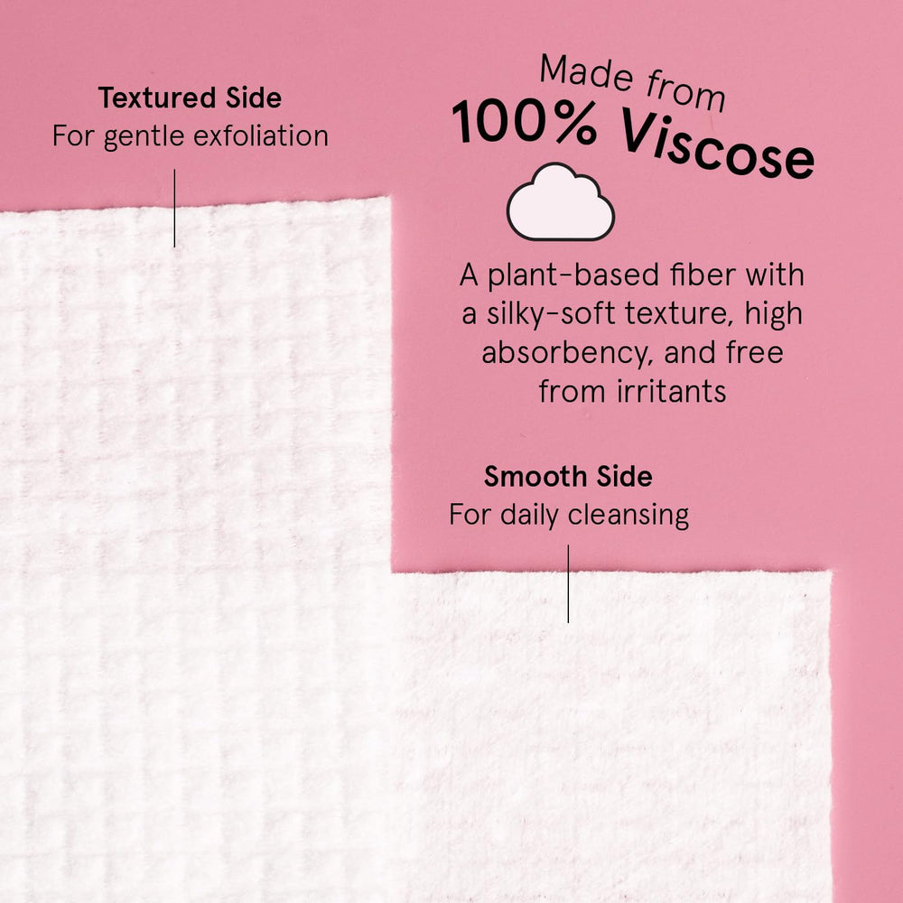 grace & stella wipe held in hand demonstrating easy, hygienic single-use convenience