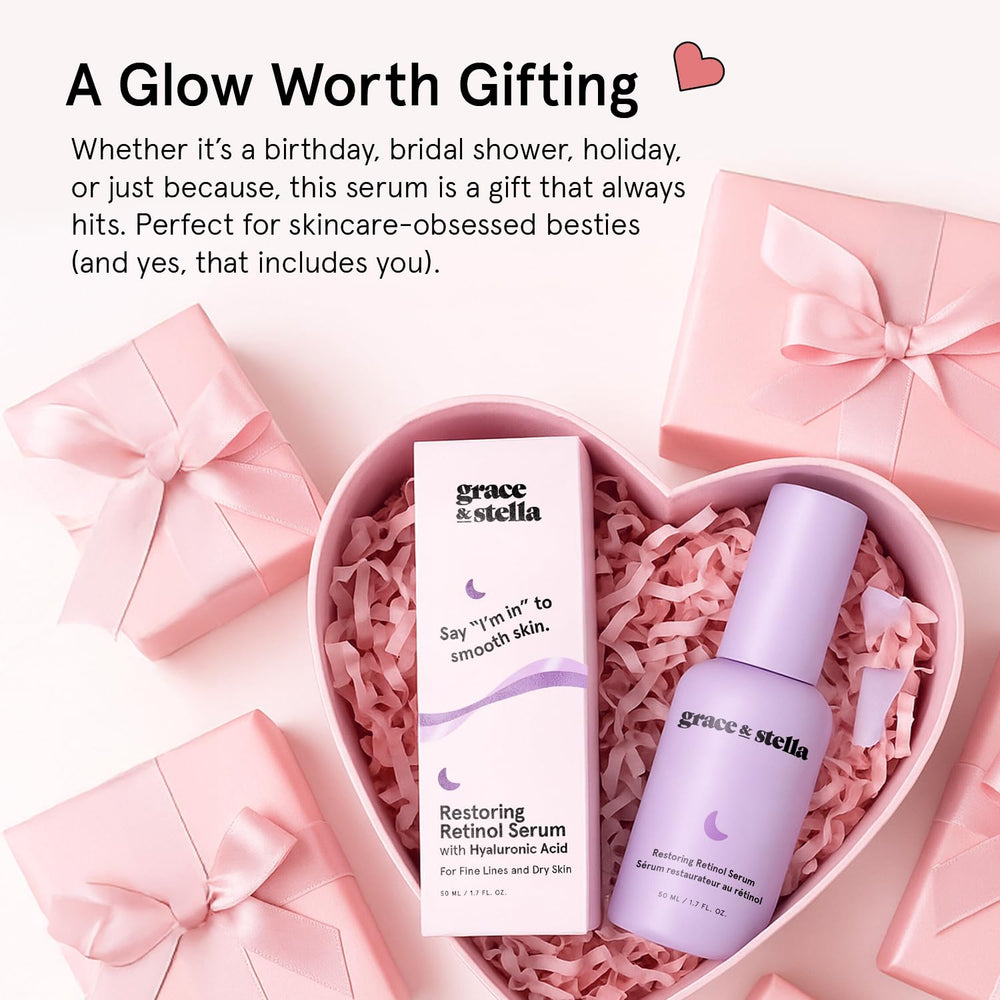 grace & stella paired with moisturizer indicating layered hydration and enhanced protection