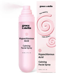 grace & stella front packaging showing 120ml bottle and calming design