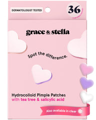 grace & stella front packaging showing hearts and benefits