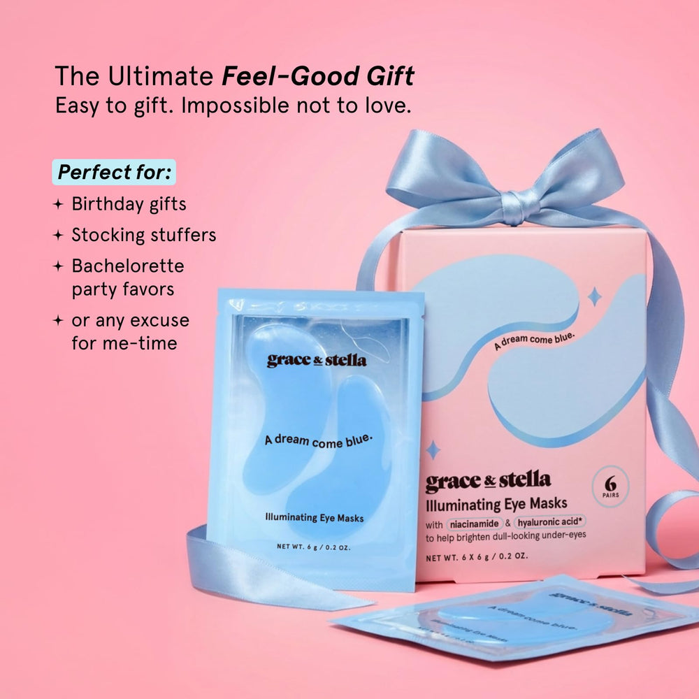 grace & stella open pack with multiple pairs visible, emphasizes value