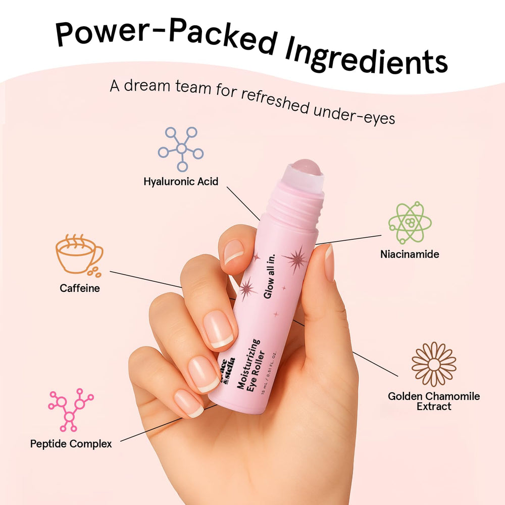grace & stella rollerball stored in fridge illustrating enhanced cryo-cooling fordepuffing