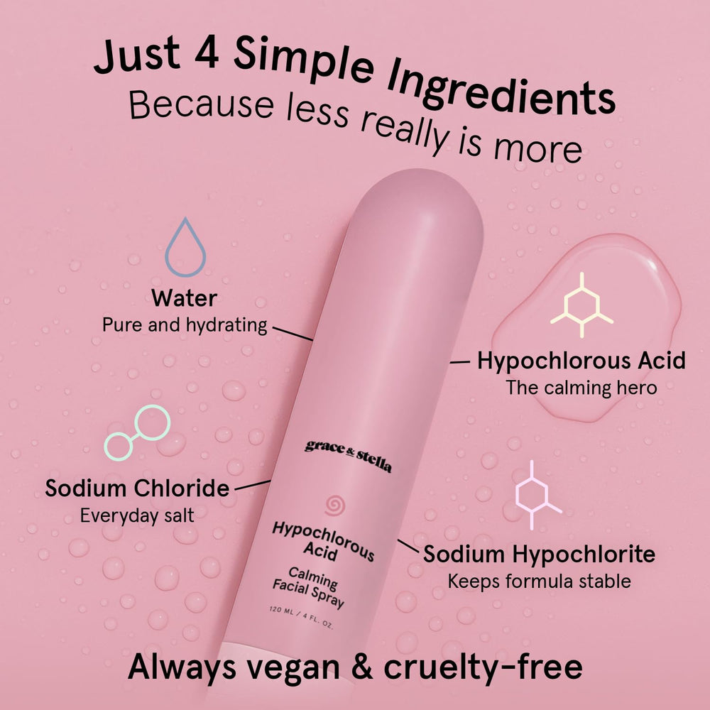 grace & stella bottle beside smartphone to show compact 120ml size