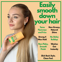 GranNaturals wax stick open showing smooth solid texture for precise control