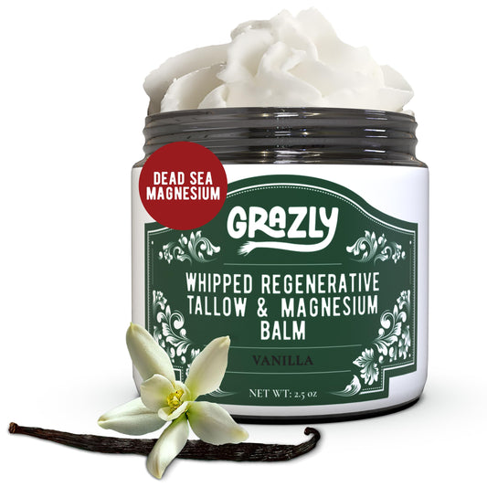 Grazly front jar showing minimalist packaging and clear product benefit