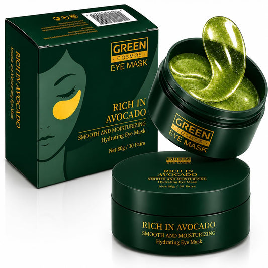 Green Cosmos jar front view showing label and 30 pairs benefit
