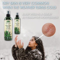 Green Leaf Naturals texture pour of cold-pressed aloe for pure hydration