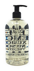 Greenwich Bay Trading Company label closeup highlights ingredients and transparency benefits