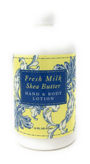 Greenwich Bay lotion on bathroom counter displayed for daily moisturizing routine