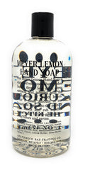 Greenwich Bay Trading Company bottle beside spoon shows 16 oz scale and convenience benefit