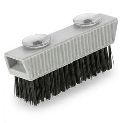 Grip Clean front view showing compact heavy-duty nail brush and suction cup benefit