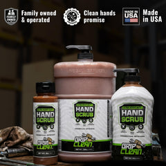 Grip Clean open cap droplet showing concentrated formula benefit