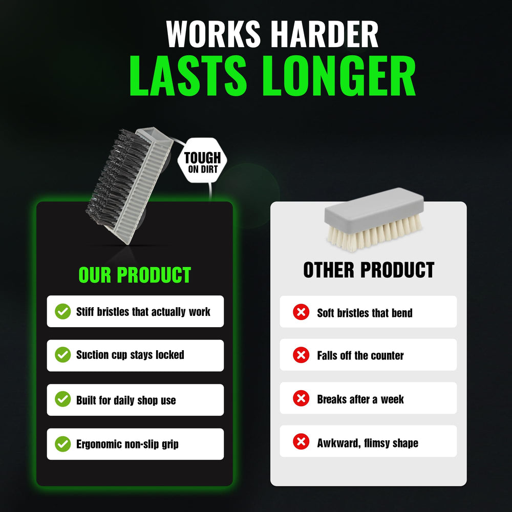 Grip Clean held in hand showing compact size and easy control benefit