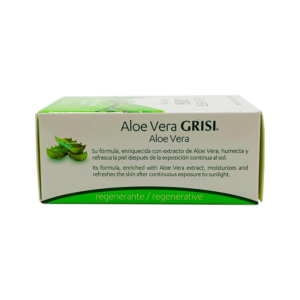 Grisi soap producing soft lather demonstrating gentle cleansing action