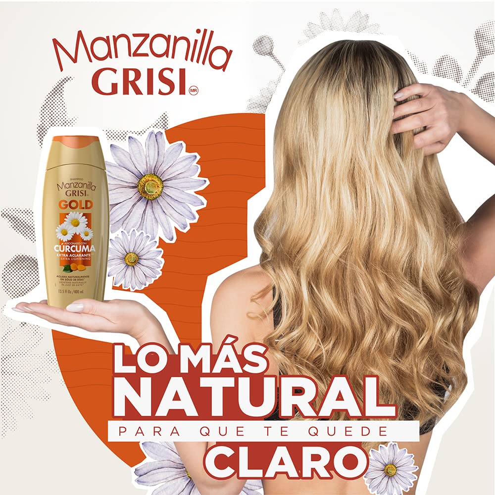 Grisi Manzanilla label close-up highlighting chamomile and NutricomplexQ10 benefits