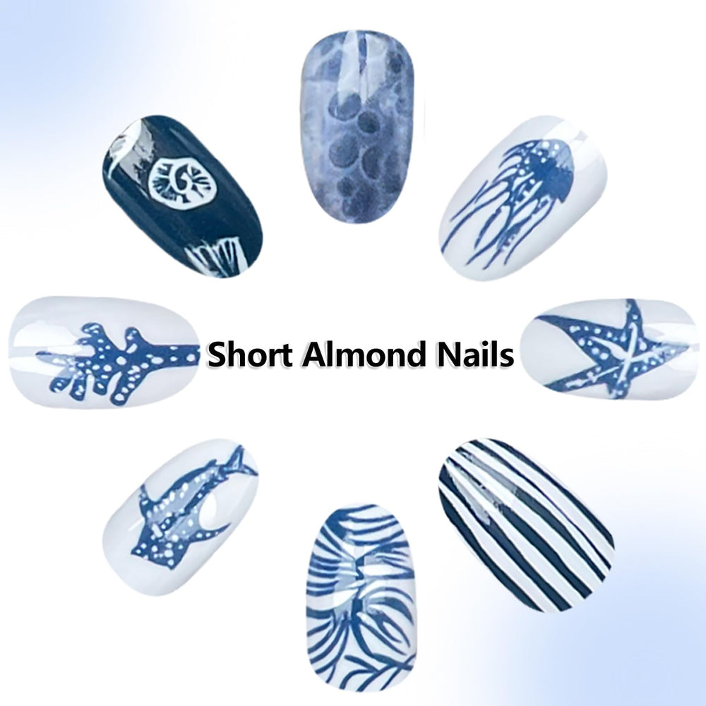 GRITOSE full layout of 24 nails in 12 sizes illustrating selection and fit options