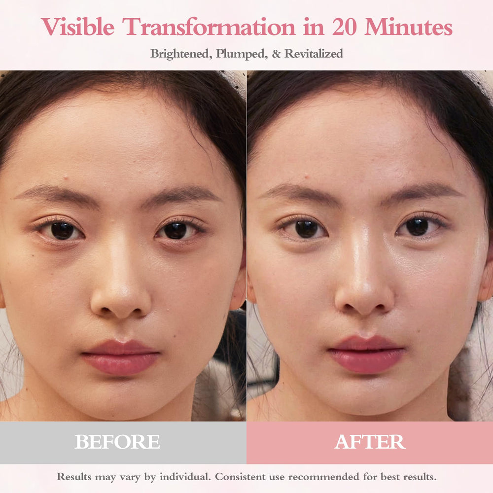 GrlGrl close-up hydrogel texture highlighting cooling essence