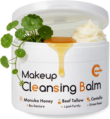 Grocerism jar front view showing product and label, highlighting nourishing benefits