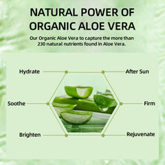 Grospe model applying cream demonstrating soothing, hydrating effect