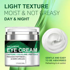 Grospe eye cream on bathroom vanity with skincare items, daily routine ready