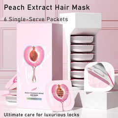 Grospe close-up of creamy peach mask texture for deep hydration benefit