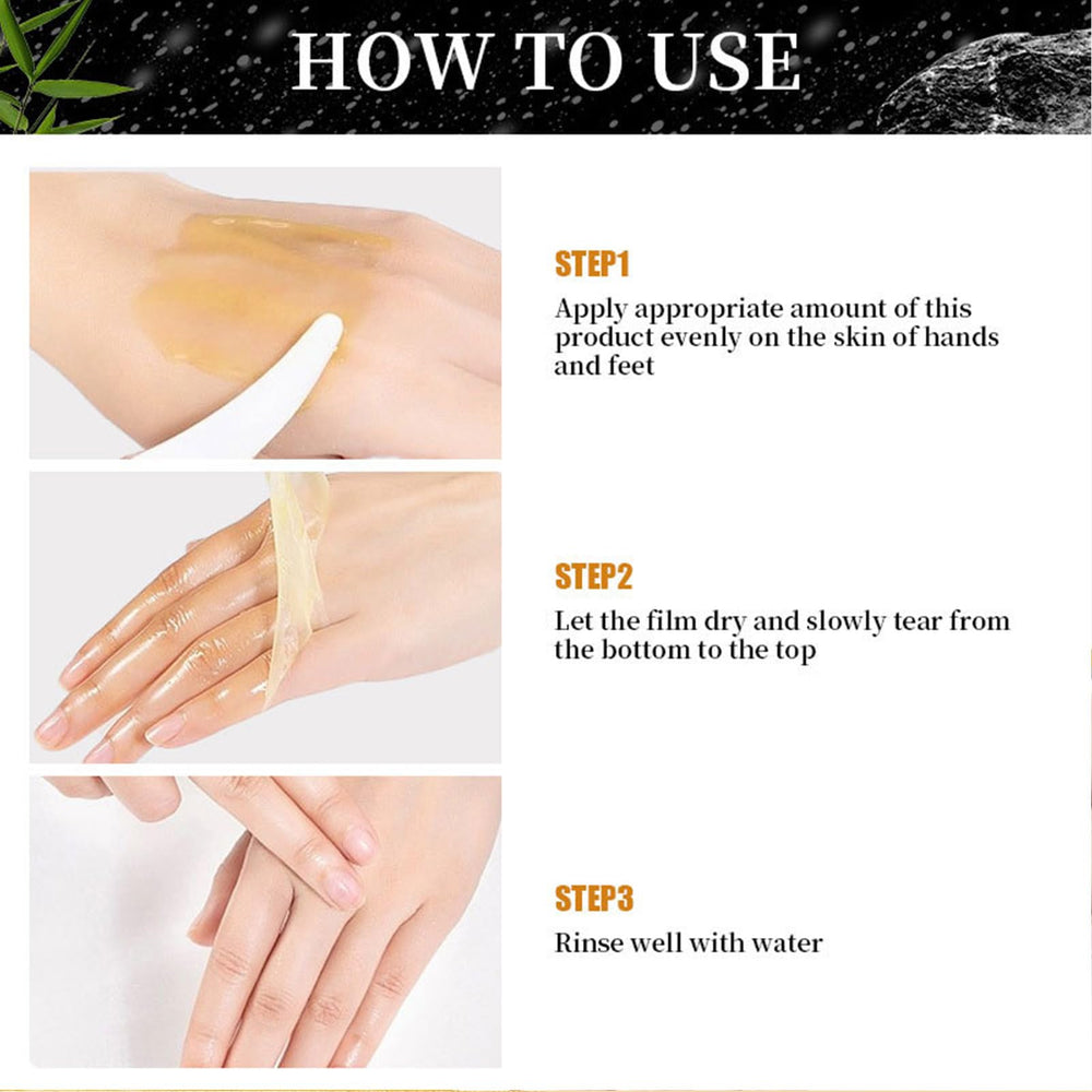 Grospe lifestyle scene of a person using hand cream after peel for lasting softness