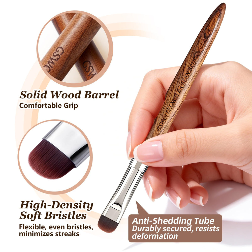 GSWOI bristles density detail showing smooth, streak-free pickup
