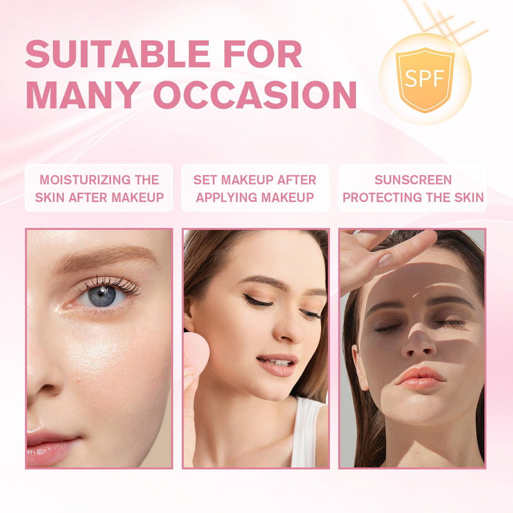 gtalmp on face over makeup adding dewy finish without disturbance benefit